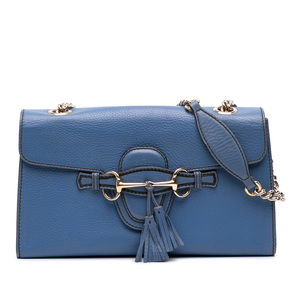 Pre-Loved Gucci Medium Leather Emily Shoulder Bag